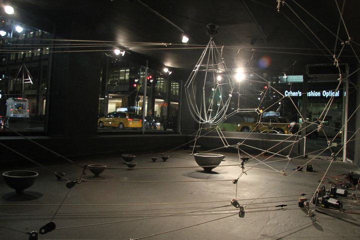 Maia Marinelli's SoundStorm at the LAB Gallery  in  New York City. 